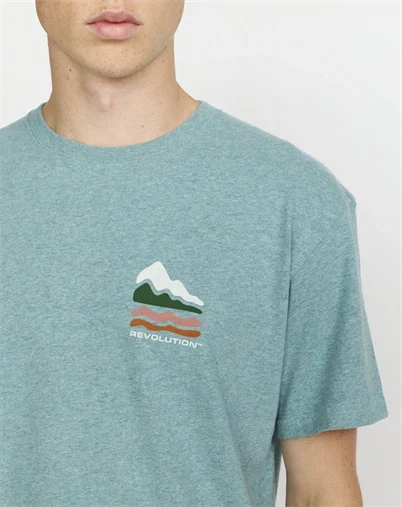 Revolution - Printed T-Shirt - Turquoise